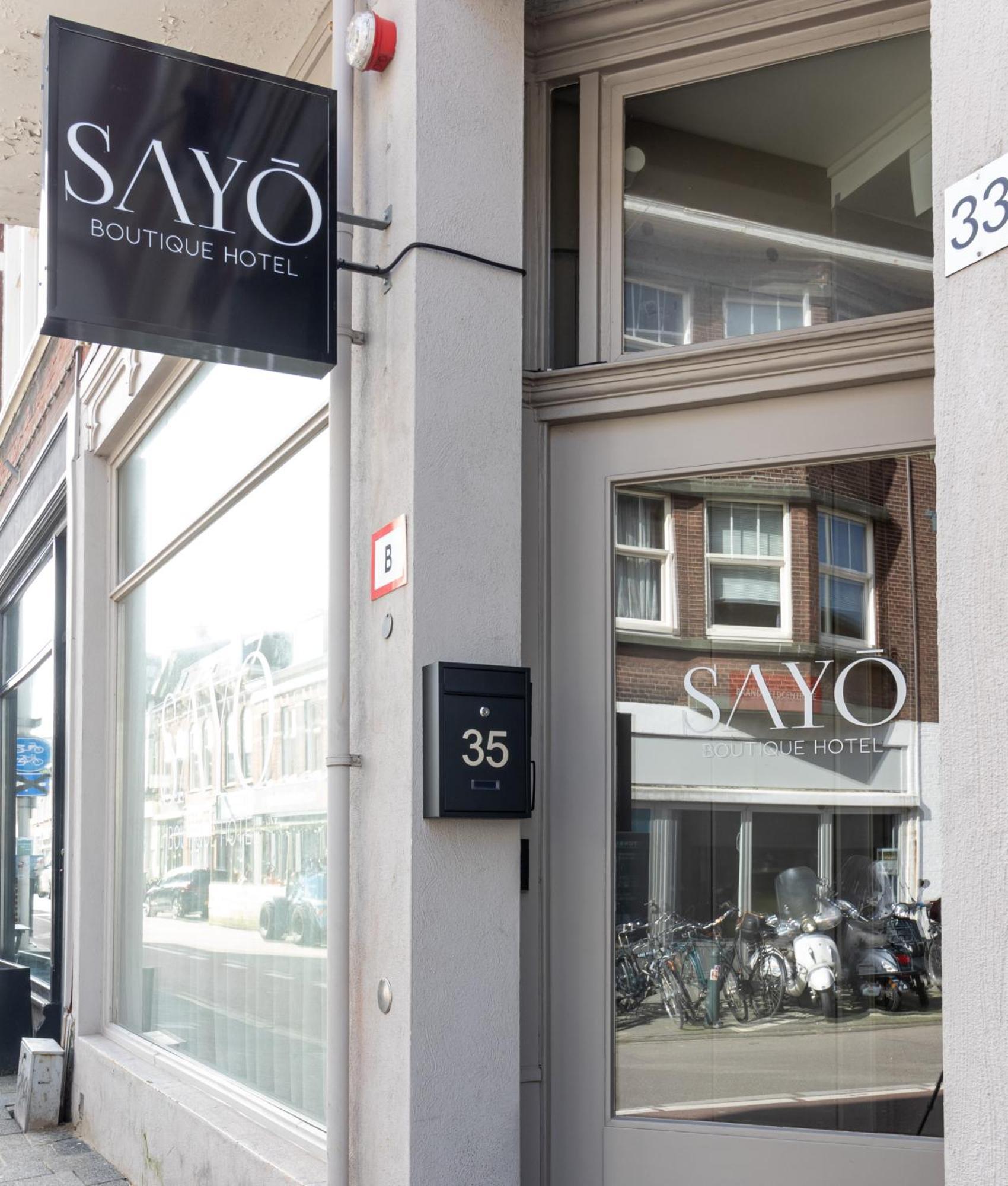 Sayo Boutique Hotel Den Haag Exterior foto
